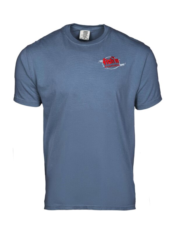 The Fish'n Canada Show Embroidered Heavyweight T-Shirt - Denim