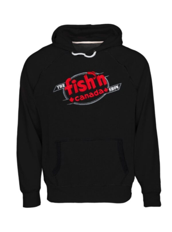 The Fish'n Canada Show Classic Embroidered Hoodie - Black