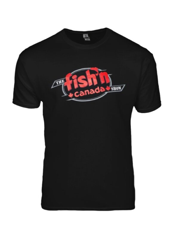 The Fish'n Canada Show Silkscreen Logo T-Shirt - Black