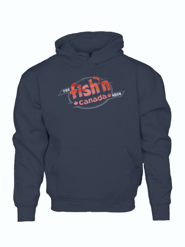 The Fish'n Canada Show Silkscreen Logo Hoodie - Midnight Black